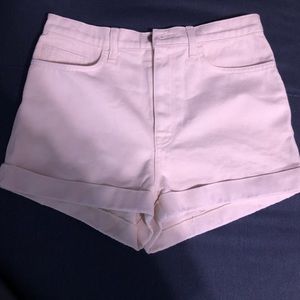 Brandnew American apparel cream shorts